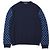 Strickpullover aus Wolle und Kaschmir mit Monogramm Signature von Louis Vuitton Blau