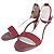 Autre Marque PICHE Riemchen Sandalen mit Absatz Braun Bordeaux
