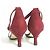 Autre Marque PICHE Riemchen Sandalen mit Absatz Braun Bordeaux - Ansicht 3