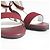 Autre Marque PICHE Riemchen Sandalen mit Absatz Braun Bordeaux - Ansicht 4