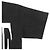 Autre Marque Camiseta de algodón VLONE Fragment Design Negro - vista 8