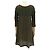 Vestido de bordado de coliflor ISSEY MIYAKE Verde Caqui - vista 2
