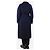 Bonpoint Dunkelblauer und grauer, taillierter langer Kaschmirmantel - Größe UK 14 - Ansicht 2