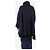 Crimson Navy blue oversized cashmere poncho - One size - view 2