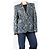 Autre Marque Blaue Cord-Jacke mit Paisley-Muster - Größe UK 12 - Ansicht 4