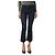Frame Denim Dunkelindigo verkürzte Bootcut-Jeans - Größe UK 6 Blau