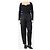 Autre Marque Pantalones negros - talla UK 14 - vista 2