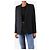 The Kooples Schwarze Marta Crepe-Jacke - Größe UK 8 - Ansicht 3