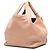 Borsa a Spalla Calle Lock in Pelle di Vitello Marrone LOEWE Carne - vista 2
