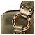 Bamboo Borsa a mano in pelle di vitello metallica dorata Gucci con metallo e bambù D'oro - vista 9