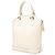 Louis Vuitton Lockit Vertical Bianco in Epi - vista 2