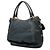 Borsa Prada in vitello daino blu con zip Blu navy - vista 2