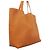 Borsa Tote Hermès Double Sens 45 D'oro Arancione - vista 2
