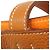 Borsa Tote Hermès Double Sens 45 D'oro Arancione - vista 8