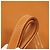 Borsa Tote Hermès Double Sens 45 D'oro Arancione - vista 9