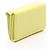 Everyday Cartera Mini Tri-Fold de Cuero Amarillo Balenciaga - vista 2