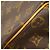 Borsa Boston Keepall Bandoulière 50 Monogram Louis Vuitton Marrone - vista 11