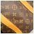 Borsa Boston Keepall Bandoulière 50 Monogram Louis Vuitton Marrone - vista 16