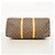 Borsa Boston Keepall Bandoulière 50 Monogram Louis Vuitton Marrone - vista 3