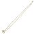 Collana Pendente CD Christian Dior Metallo