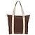 Louis Vuitton Antigua Tote aus Canvas MM Braun - Ansicht 2