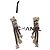 Orecchini pendenti Chanel acciaio argento Silver hardware