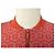 Hermès NEUES HERMES H RUNDKLEID 38 M MIT MICRO REISSVERSCHLUSS AUS ORANGE JACQUARD-JERSEY - Ansicht 2