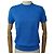 Hermès NEUES HERMES T-SHIRT MIT KURZEN ÄRMELN GRÖSSE 36 S AUS SEIDE & BAUMWOLLE IN ACAPULCO BLAU Marineblau