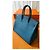 Hermès Birkin 35 Blu Izmir in pelle Taurillon Clemence - vista 4