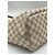 Borsa Louis Vuitton Neverfull in Pelliccia Bianca Bianco - vista 7
