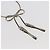 Collana Pendente CD Bow in Metallo con Cristallo Christian Dior - vista 6