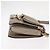 Chloé Borsa a Spalla Faye in Pelle e Camoscio - Piccola Beige - vista 3