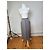 Gonna in lana vintage Dior grigia M Grigio - vista 15