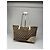 Vintage Gucci Monogram Tote Bag beige und weiß - Ansicht 7