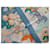 Edición muy limitada (100 ejemplares) bufanda Hermès 90 "Paraíso precioso" Azul Verde - vista 5