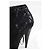 Saint Laurent Stivali in pelle nera con lacci Nero - vista 5