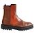 Botas Claris Virot de cuero marrón