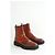 Botas Claris Virot de cuero marrón - vista 3