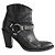 Saint Laurent Botas de cuero negro