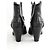 Saint Laurent Botas de cuero negro - vista 2