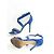 Jimmy Choo Tacchi in camoscio blu - vista 6