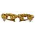 Orecchini vintage Chanel con motivo Coco Mark D'oro - vista 3