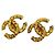 Orecchini vintage Chanel con motivo Coco Mark D'oro - vista 4