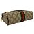 Borsa a Spalla in Pelle Ophidia GG Supreme di Gucci Marrone Rosso Verde - vista 7