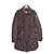 Moncler Lon Giubbotto Jacke Braun Polyester