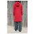 Autre Marque Abrigo Duffle Quillec Rojo de Lana Roja - vista 3