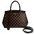 Borsa 2 in 1 in pelle Damier Rivoli BB di Louis Vuitton Marrone - vista 2