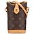 Borsa a Spalla Monogram Fold Me Pouch Louis Vuitton Marrone