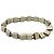 Bracciale a catena quadrata in argento 925 Gucci Metallico - vista 7