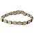 Bracciale a catena quadrata in argento 925 Gucci Metallico - vista 8
